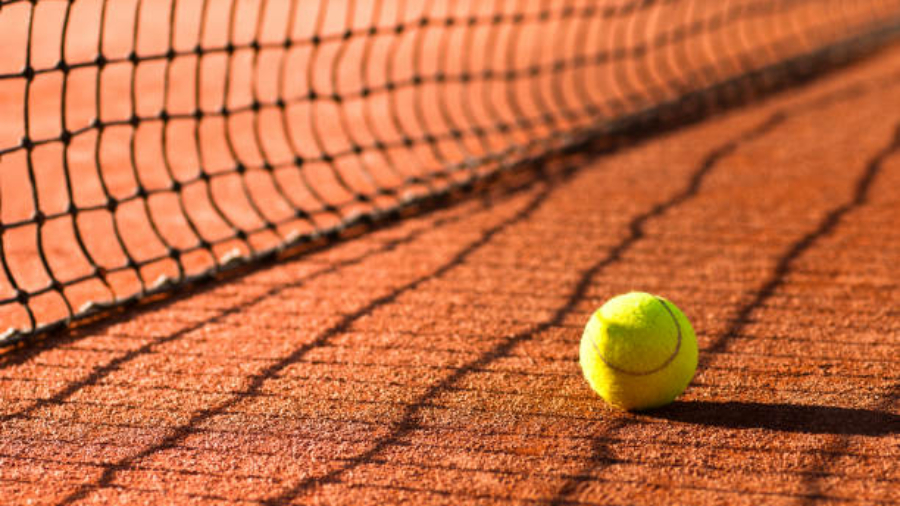 Roland Garros tennis clay court