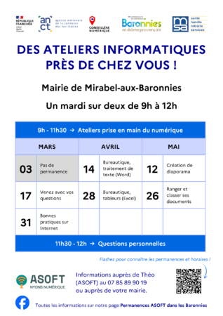 Planning Mirabel-aux-Baronnies